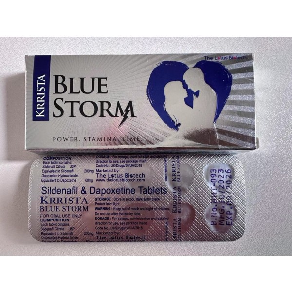 深度解析印度蓝色风暴双效片（Krrista Blue Storm）的潜在副作用与科学用药指南！